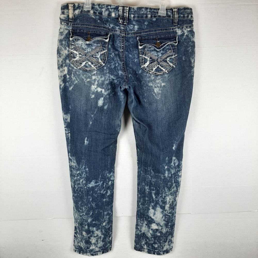 🌈 2/$10🌈 APII Womens 15/16 Denim Blue Jeans